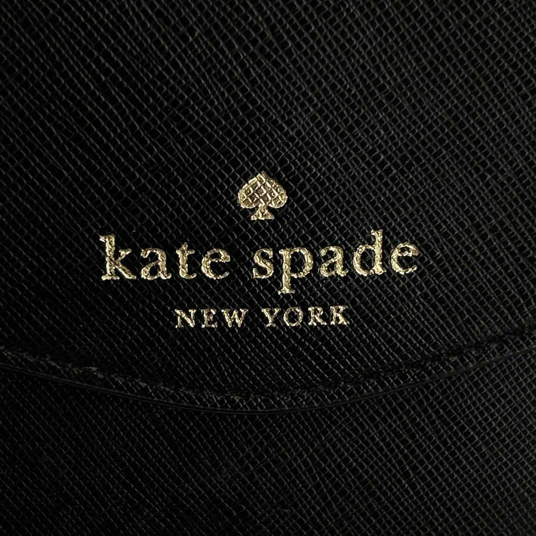 Kate Spade Black Saffiano Leather Crossbody