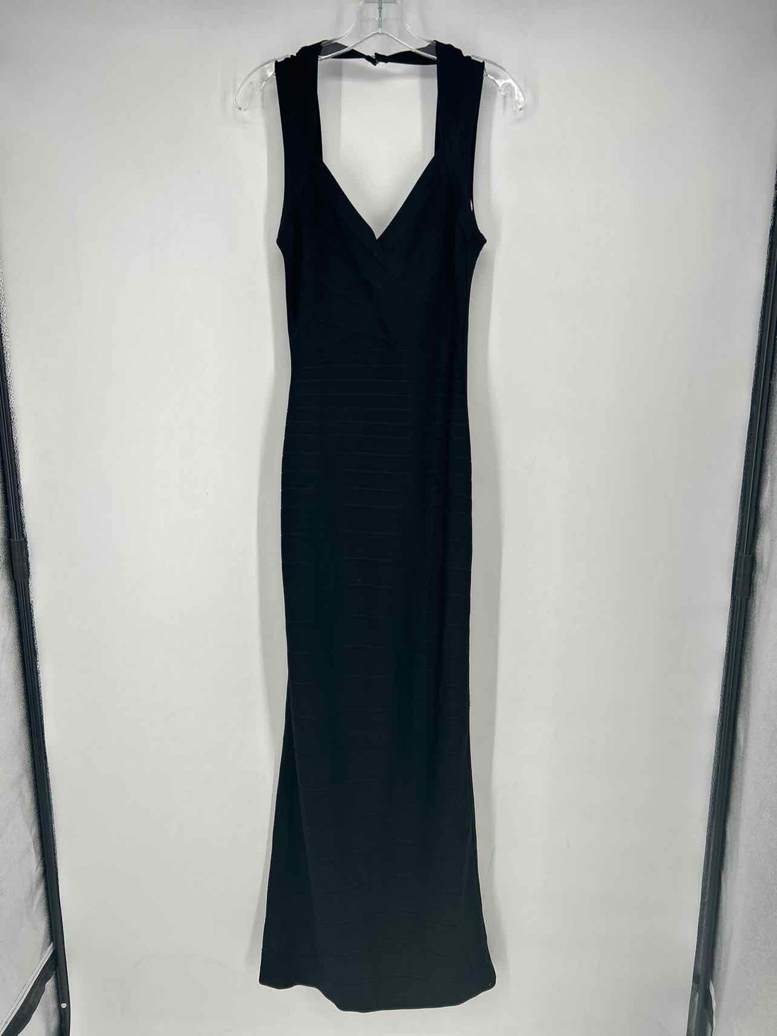 Herve Leger M Black Sleeveless Holiday