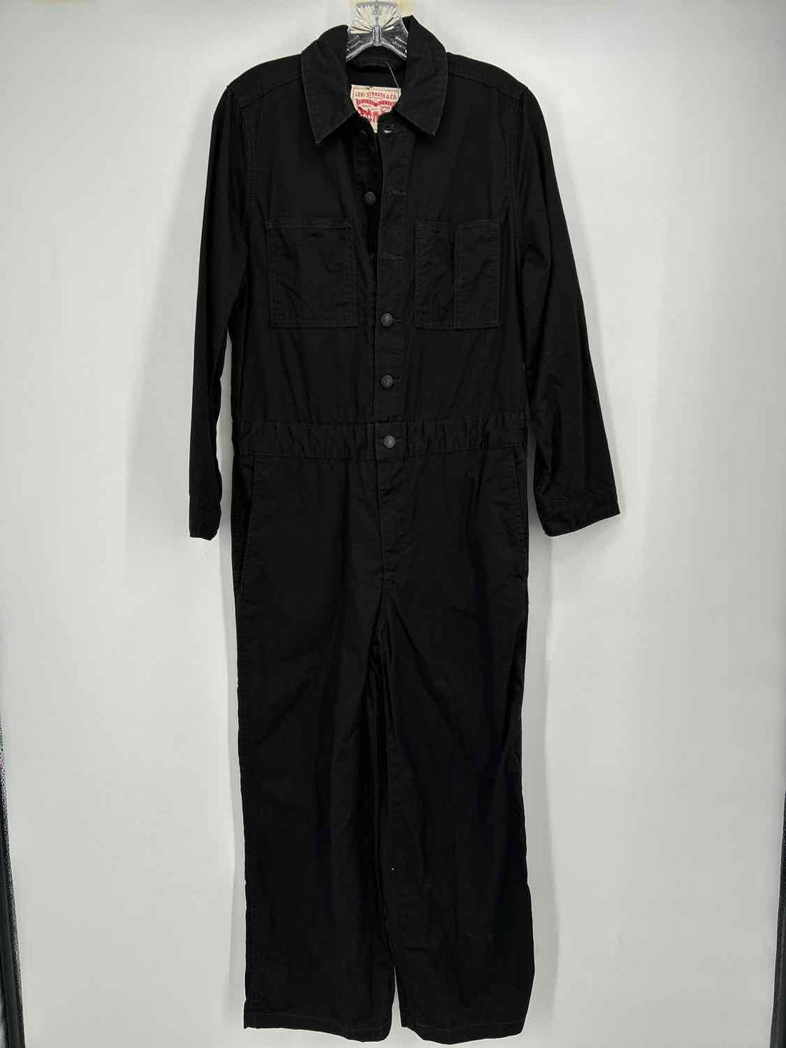 Levis Size S Black Long Sleeve Jumpsuit