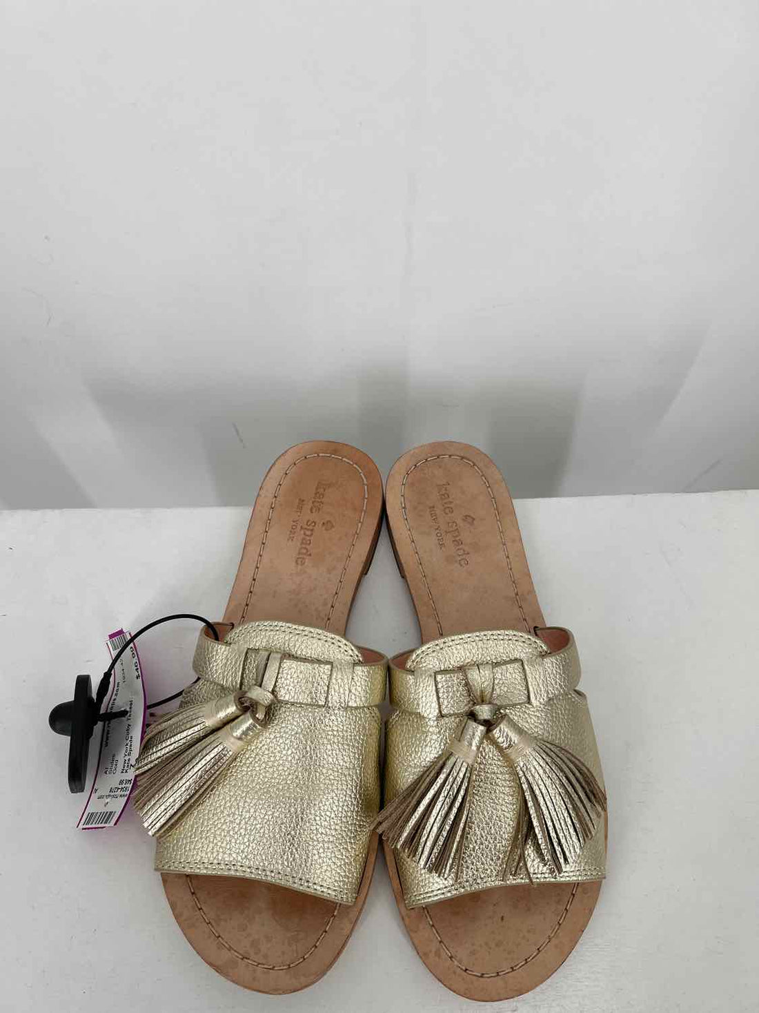 Kate Spade Women Size 7 Gold Slides