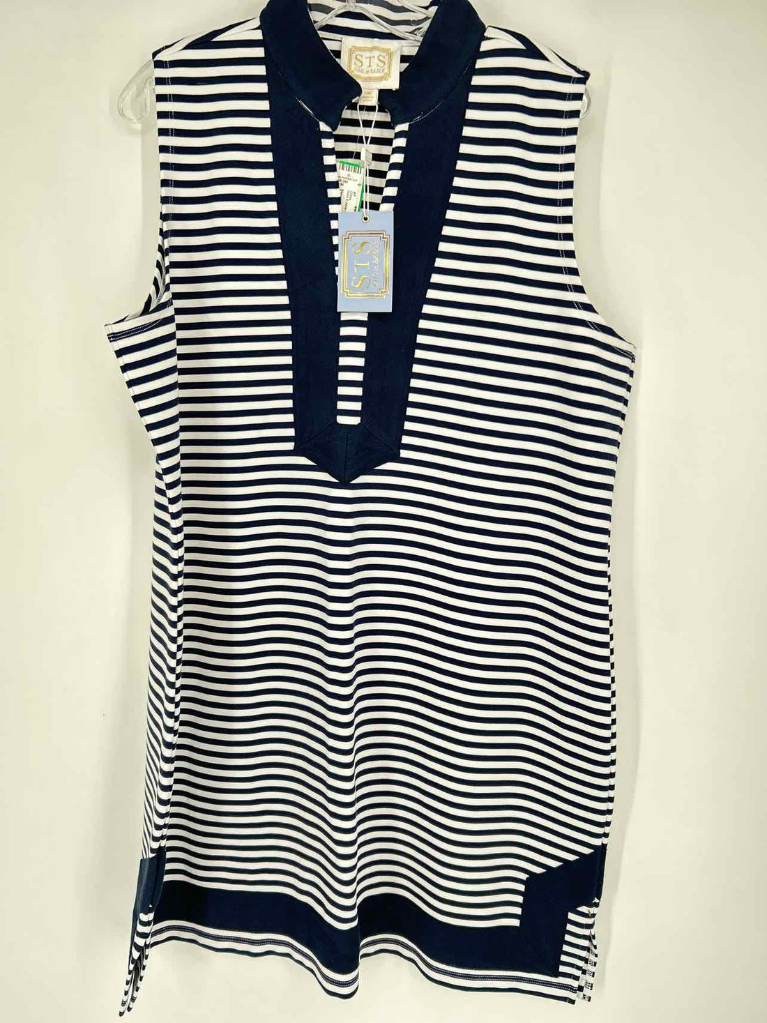 Sail To Sable Size XXL Navy & White Striped NWT Dress