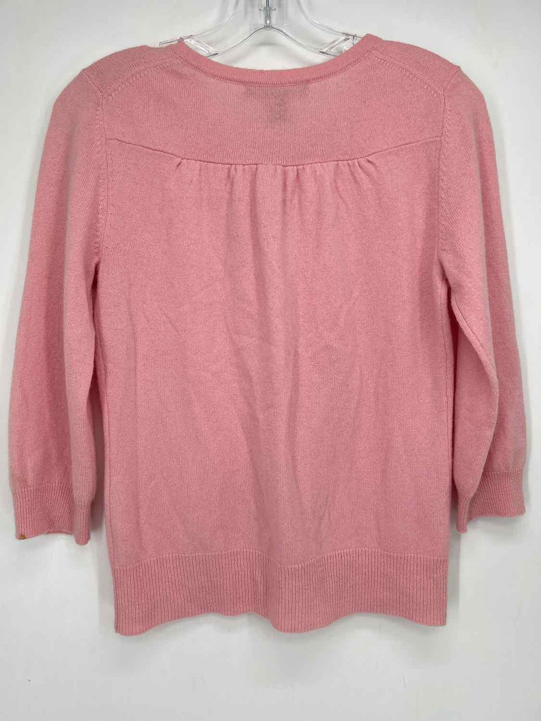 Cashmere Cache Size M Pink Cardigan