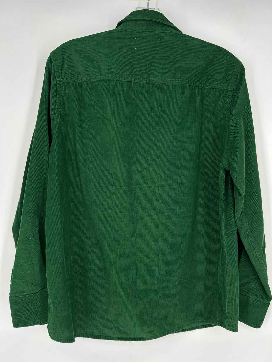 Voyageur by Mersea Size M Dark Green Corduroy Long Sleeve
