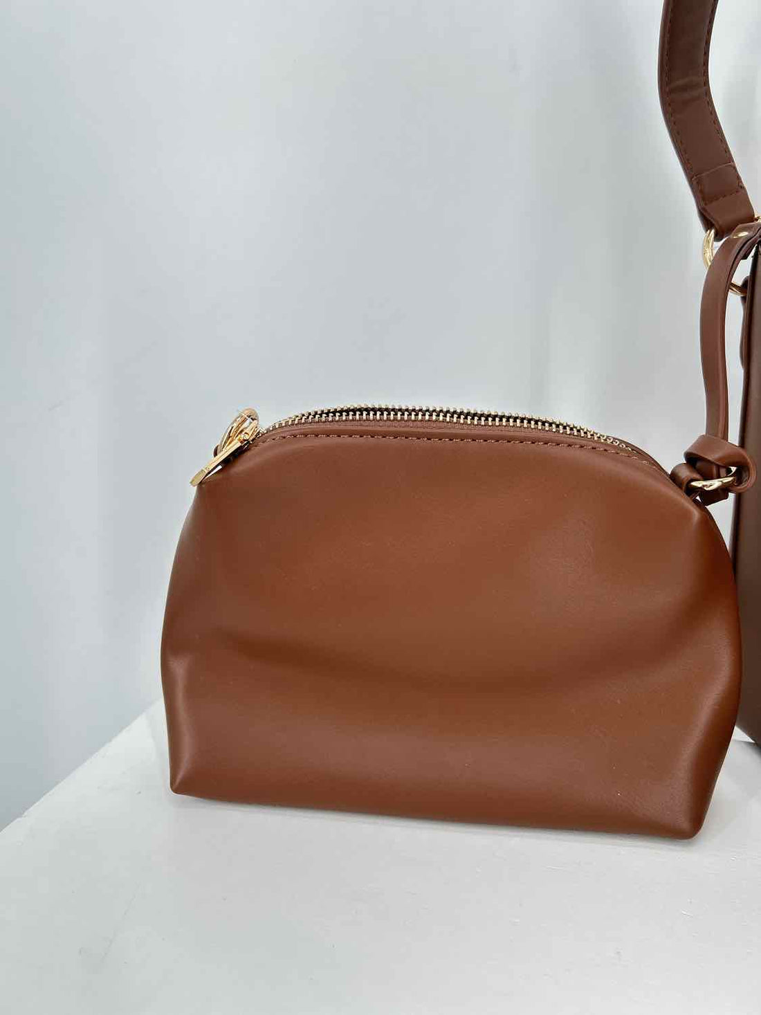Antik Kraft Brown Vegan Leather Pre Owned Purse