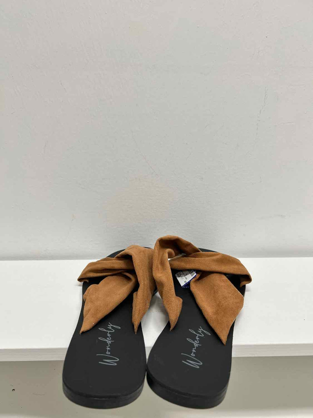 Wonderly Women Size 7.5 Black NWT Sandals