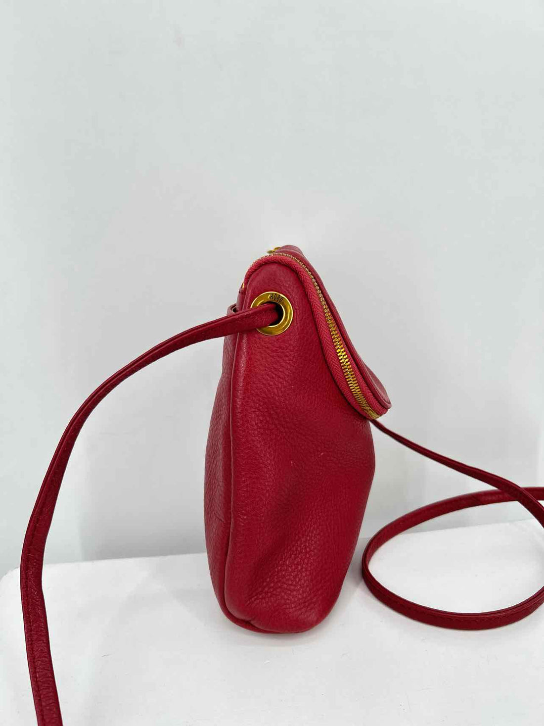 Hobo Rose Pebbled Leather Crossbody