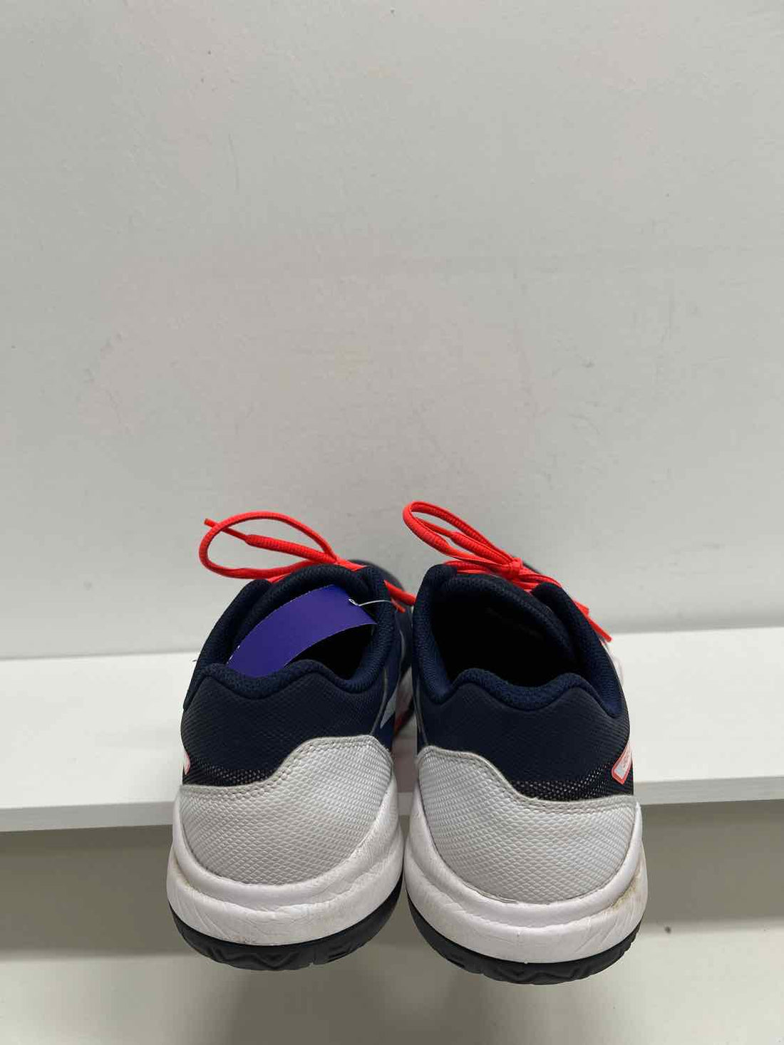 Asics Women Size 10.5 Navy & White Sneakers