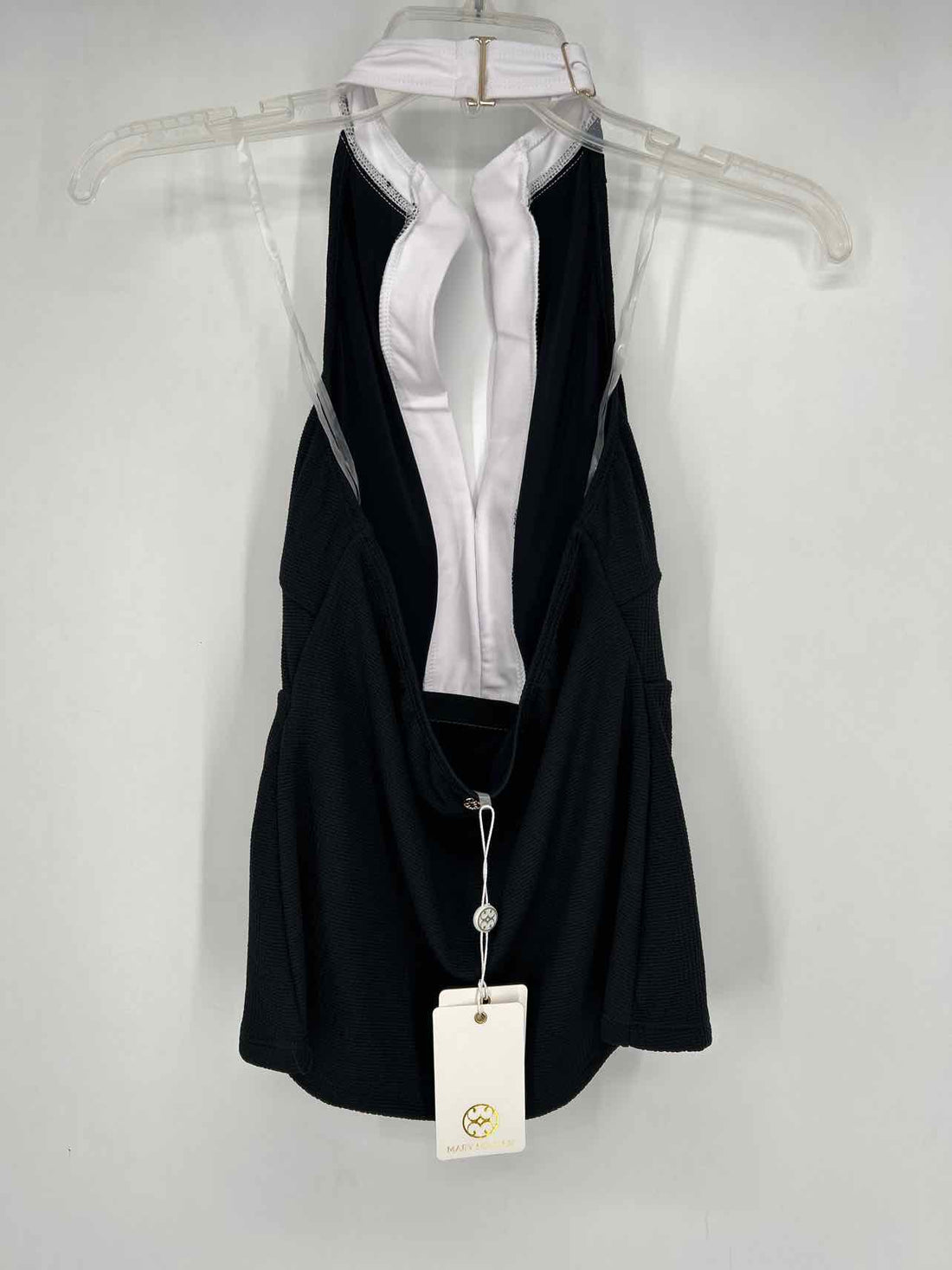 Mary Square Size S Black & White NWT Swimsuit 2 Piece