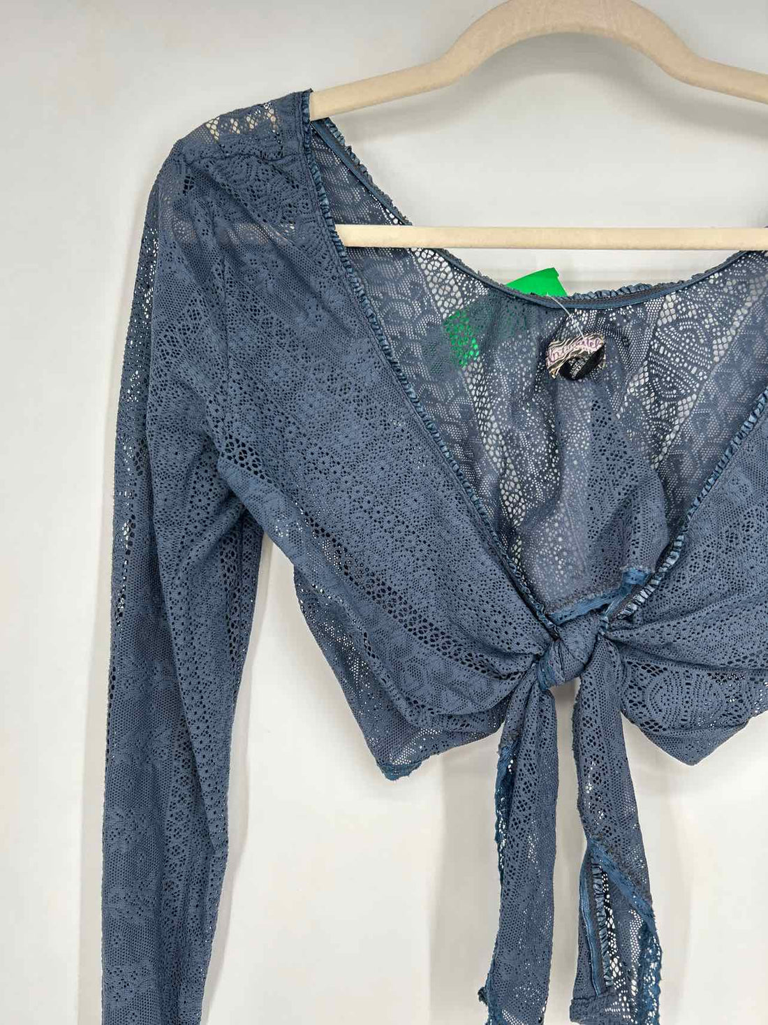 Intimately FP Size M Navy Lace Cardigan