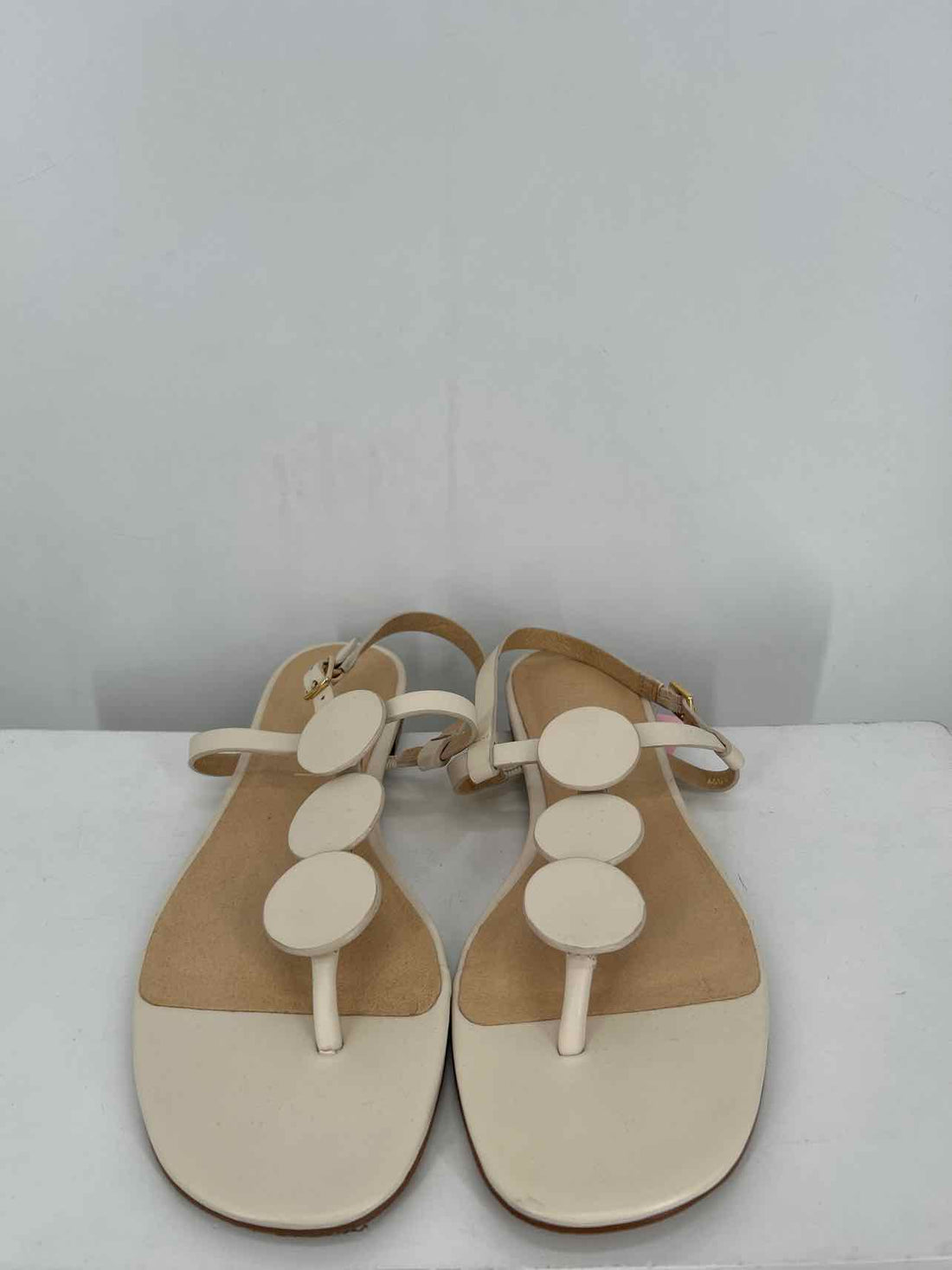 Jack Rogers Women Size 10 Cream Sandals