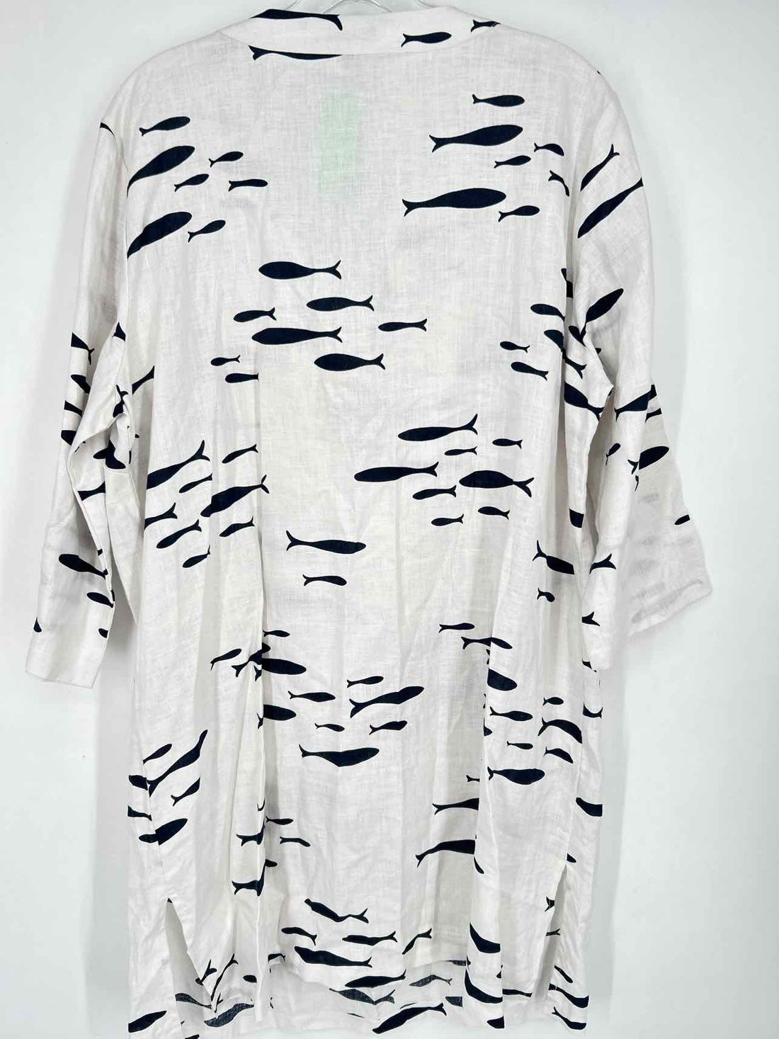 Talbots Size XL White Print NWT Dress