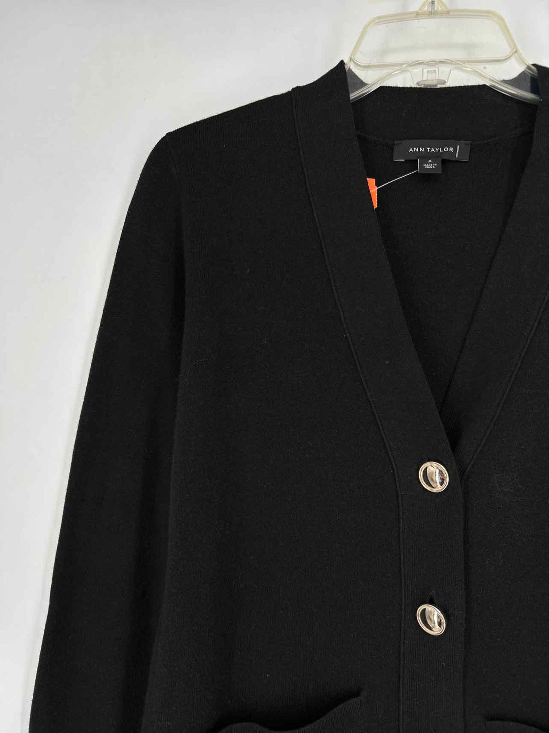 Ann Taylor Size M Black Cardigan