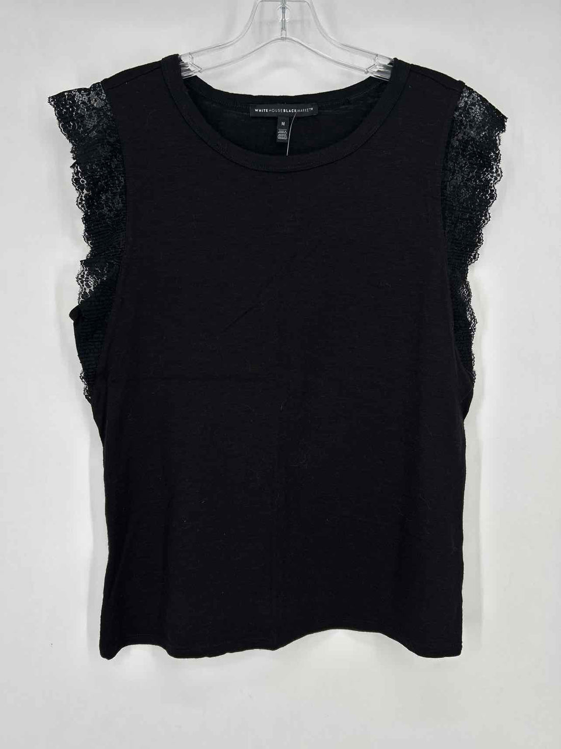 White House Black Market Size M Black Short Sleeve