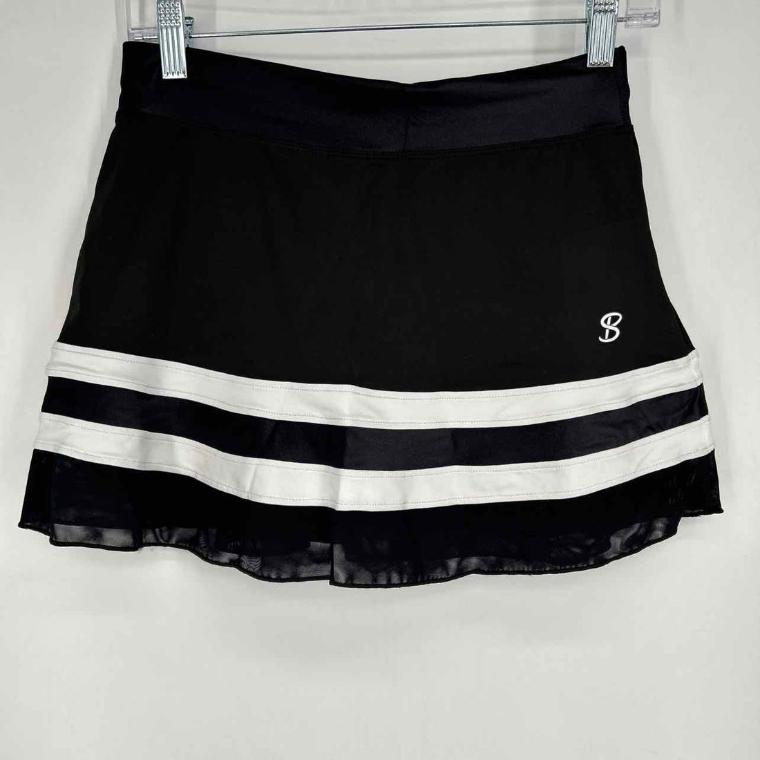Sofibella Size XS Black & White Active Skorts