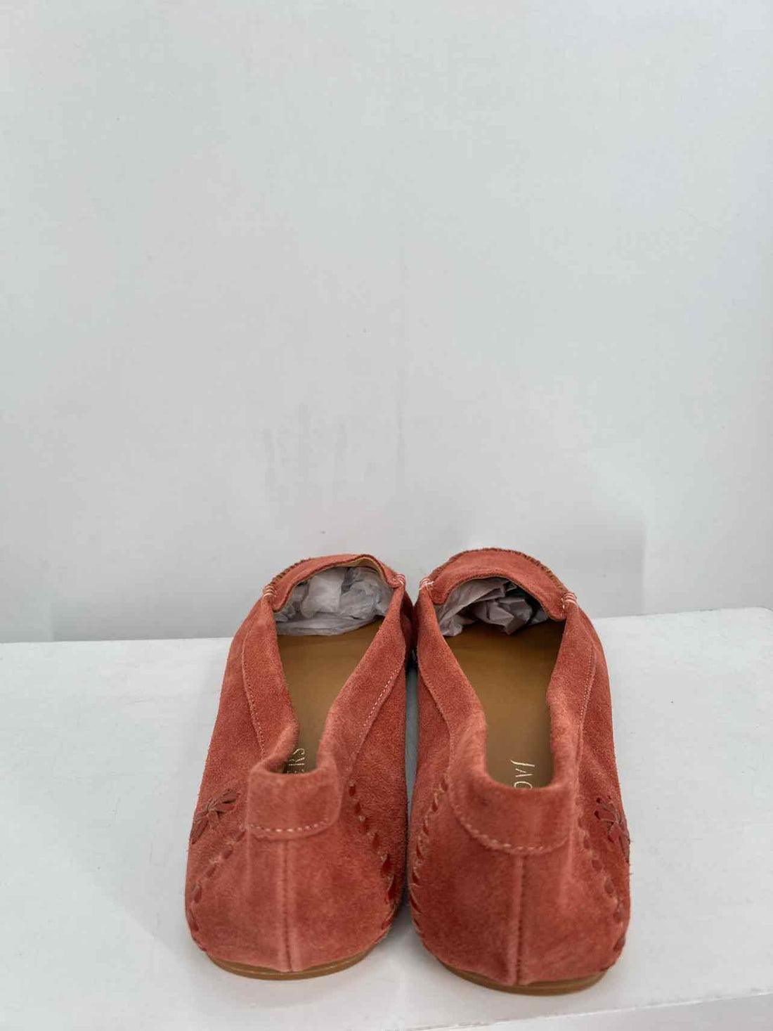 Jack Rogers Women Size 9.5 Dusty Red Like New Loafers