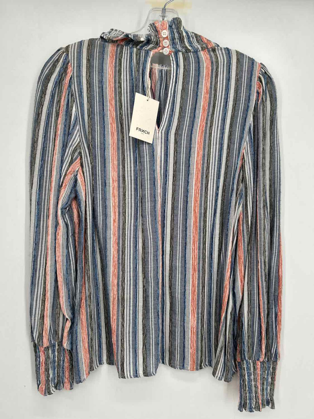 Frnch Size S Blue Stripe NWT Long Sleeve