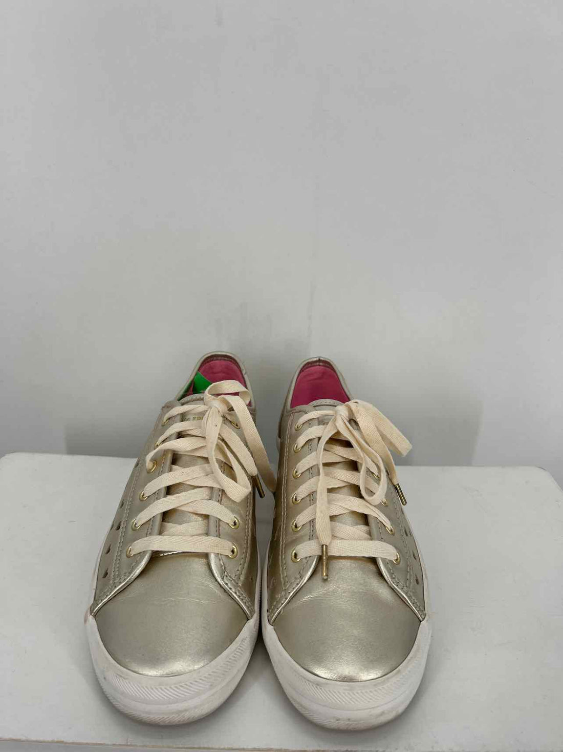 Keds x Kate Spade Women Size 9.5 Gold Sneakers