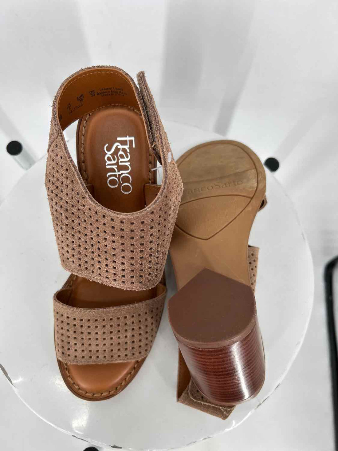 Franco Sarto Women Size 6 Mocha Heels