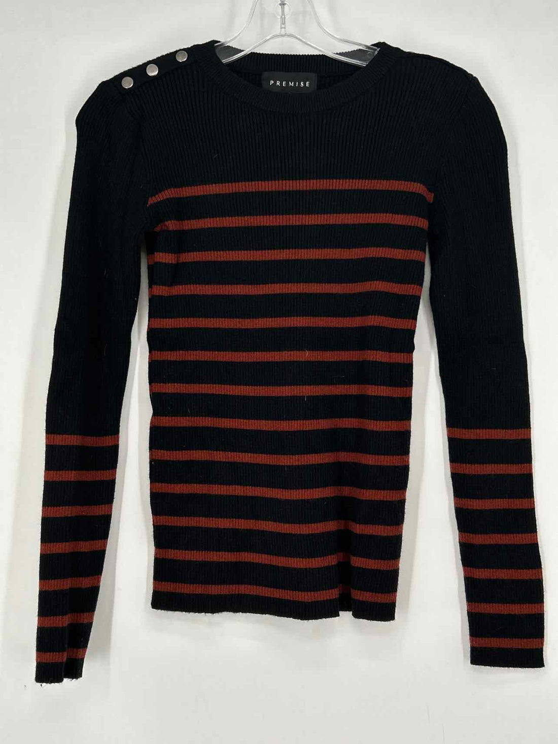 Premise Size S Dark Navy Striped Sweater