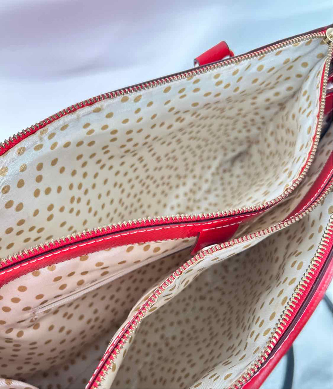 Kate Spade Red Leather Tote