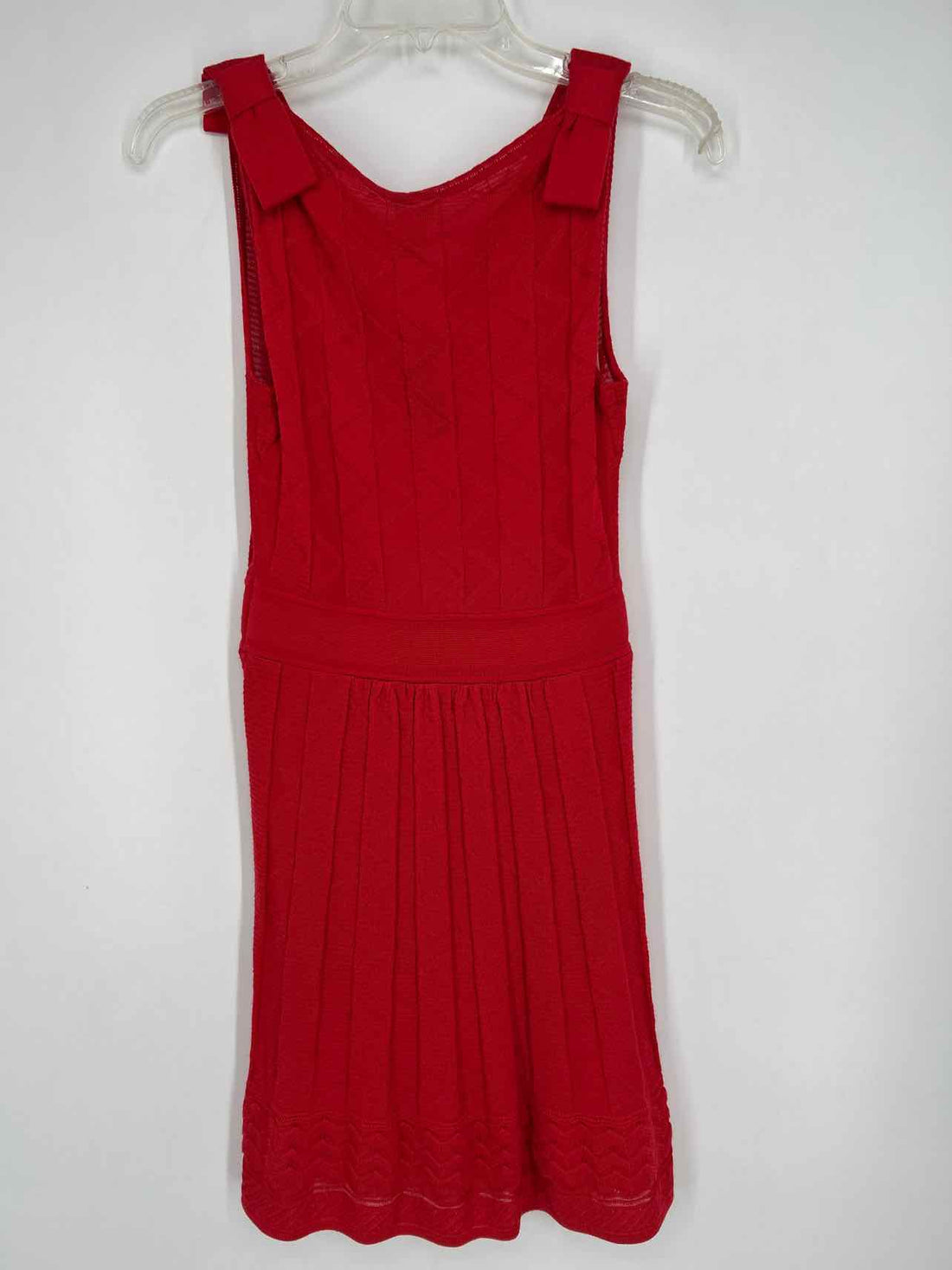 M Missoni Size 40/S Red Sleeveless Dress