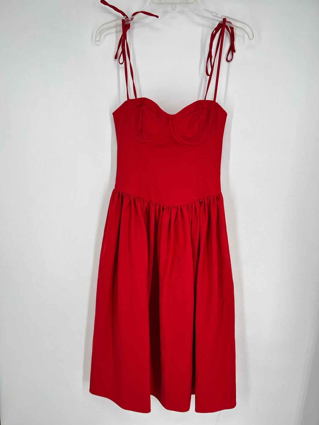 More To Come Size XS Red Sleeveless Dress
