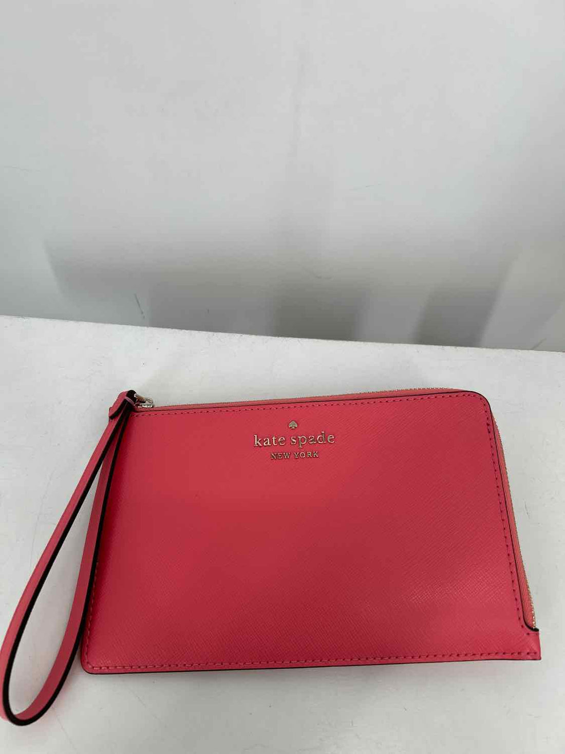 Kate Spade Pink Saffiano Leather Pre Owned Wallet