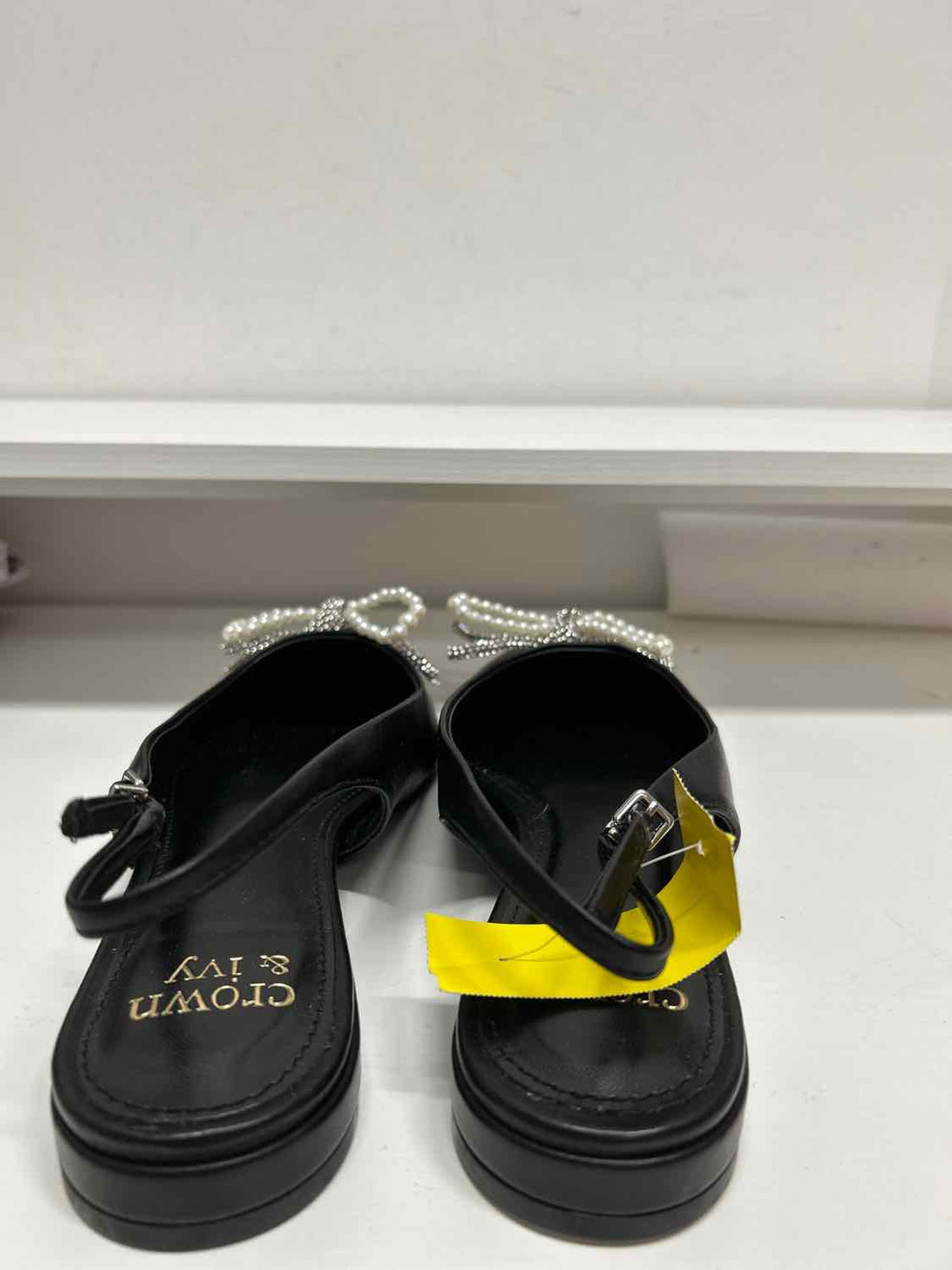 Crown & Ivy Women Size 8 Black Flats