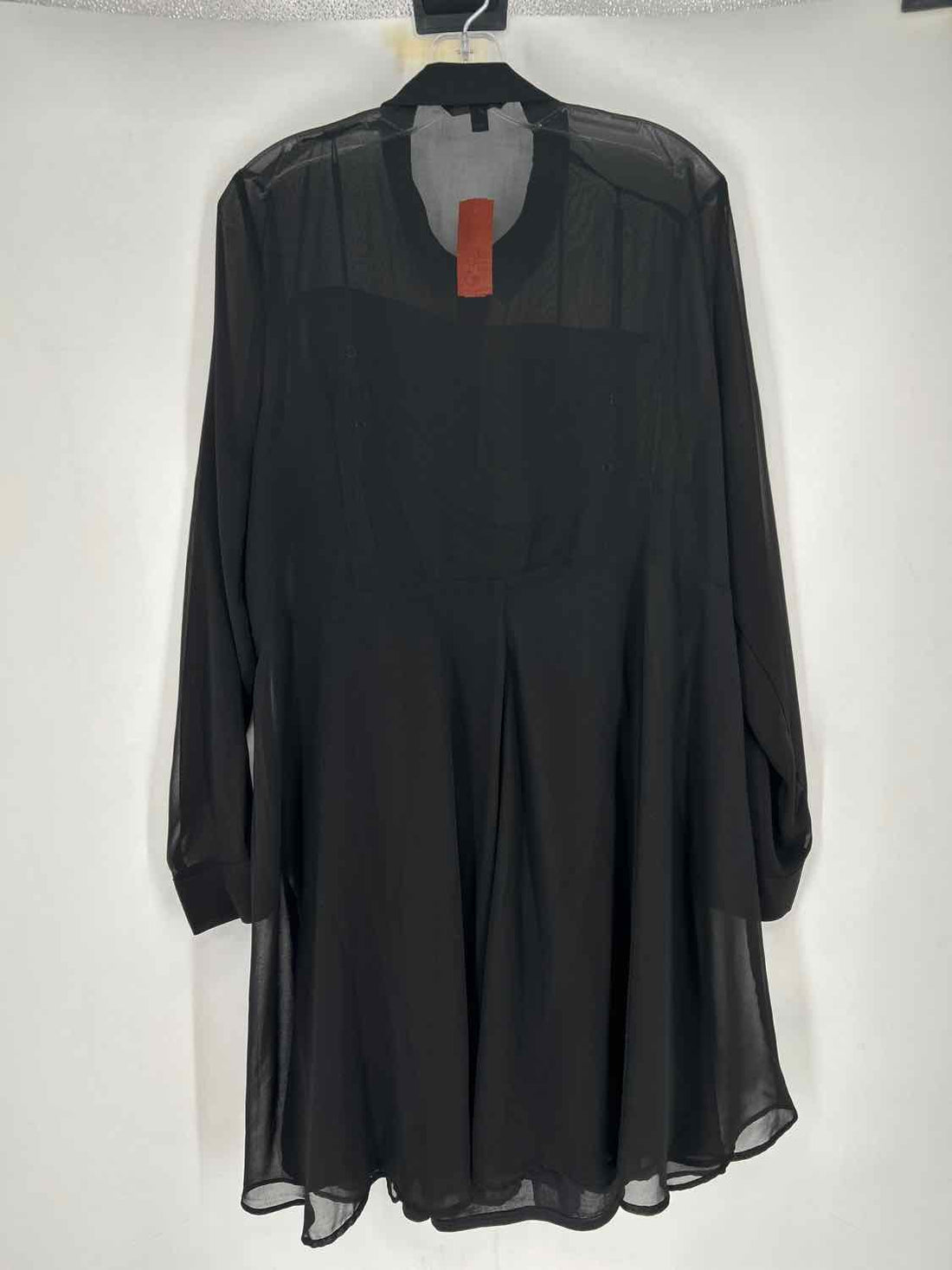 Banana Republic Size XL Black Long Sleeve Dress