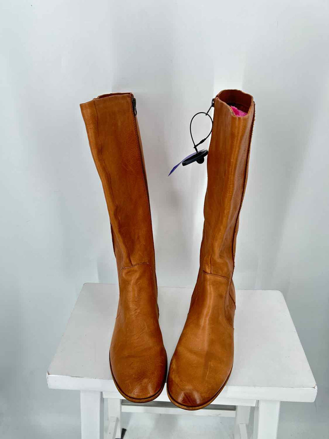 Kork Ease Women Size 9.5 Cognac Knee-High Boot