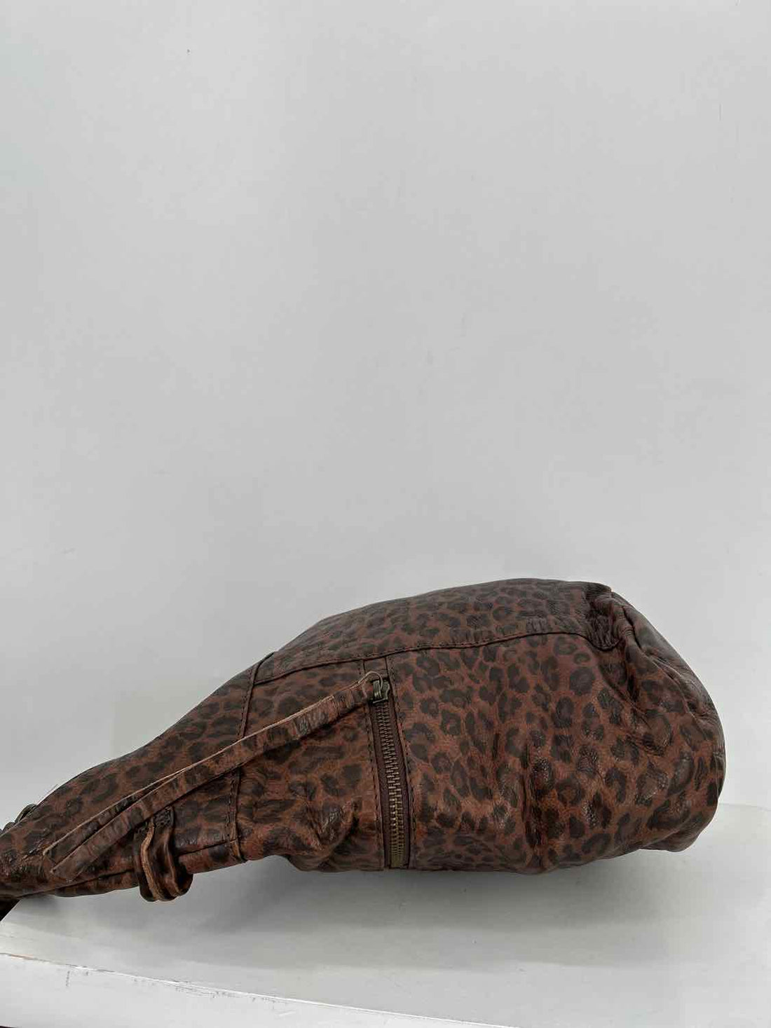 Frye & Co Brown Leopard NWT Jolie Hobo