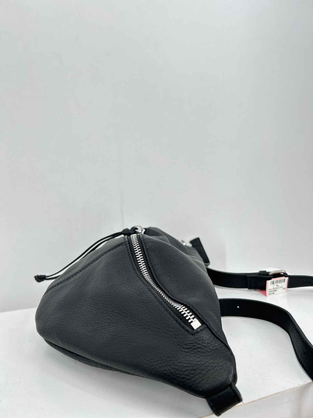 Lucky Brand Black Pebbled Leather Excellent Condition Crossbody