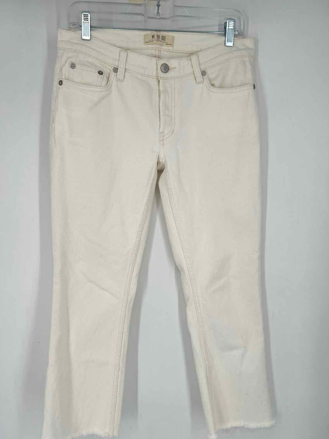 We The Free Size 27/4 White Jeans