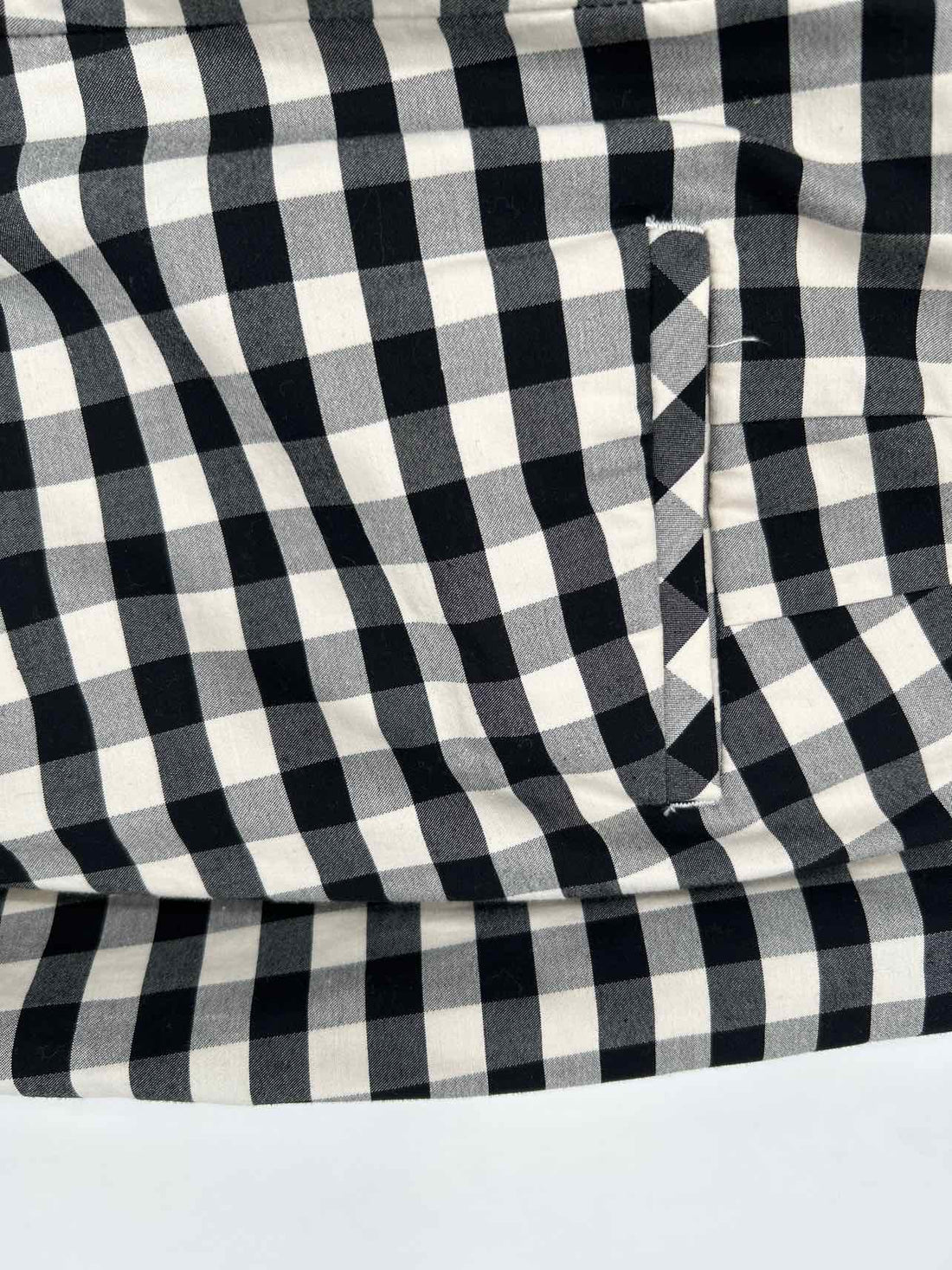 Talbots Size 10P Black Checkered Pants