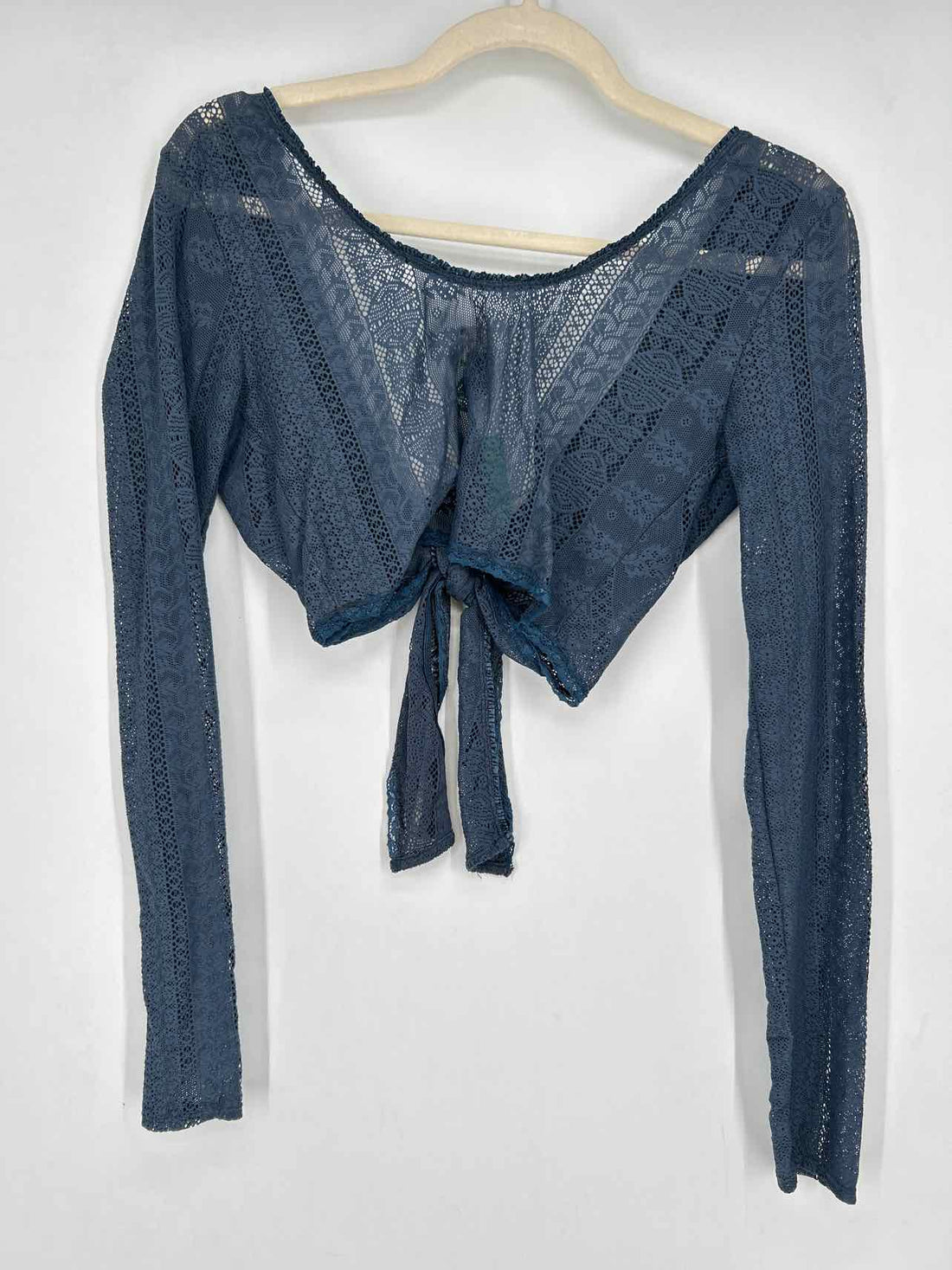 Intimately FP Size M Navy Lace Cardigan