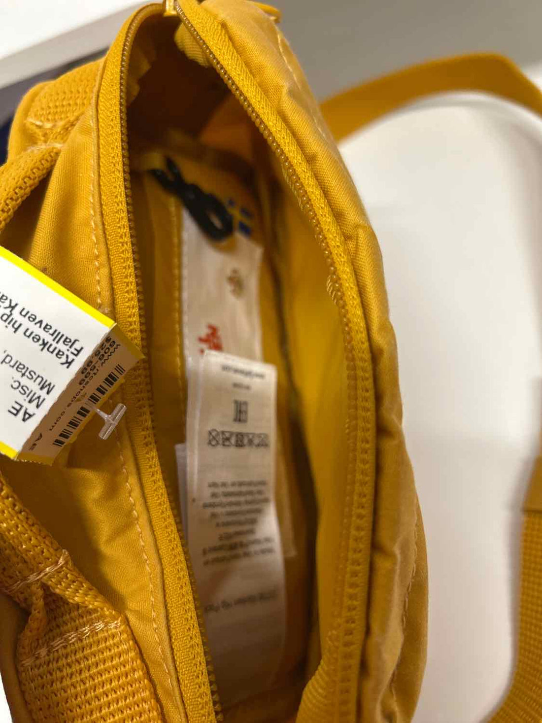 Fjallraven Kanken Mustard Like New Misc.