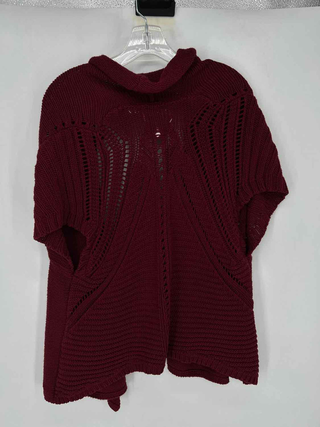 Angel of the North Size XS/S Burgandy Cardigan