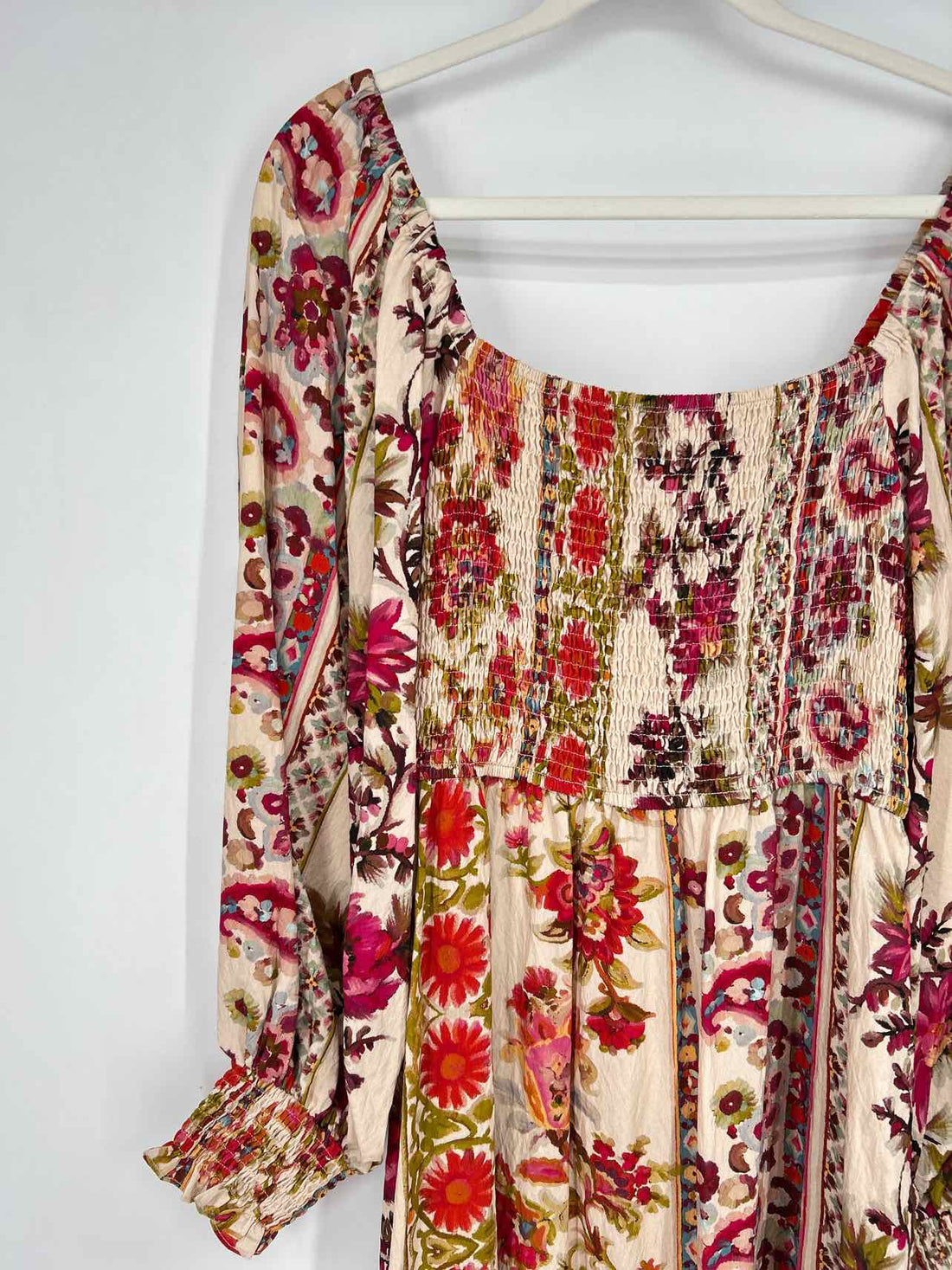 Oddi L Cream Floral New Boutique Dress