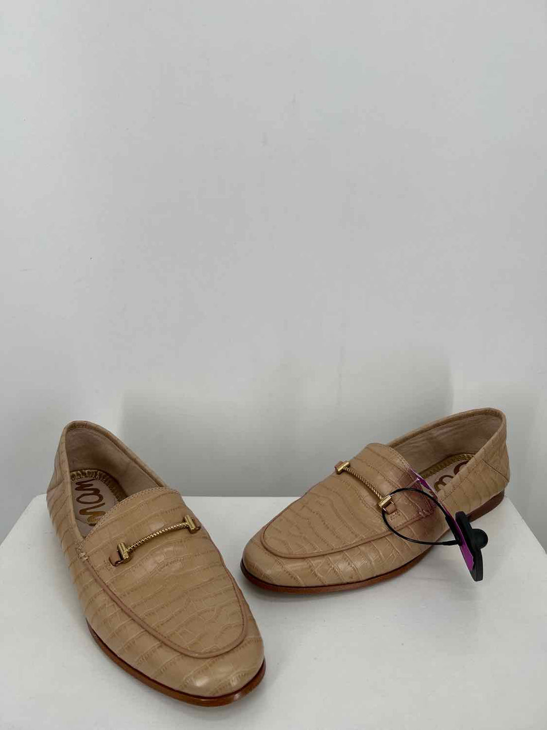 Sam Edelman Women Size 7.5 Tan Genuine Leather Loafers