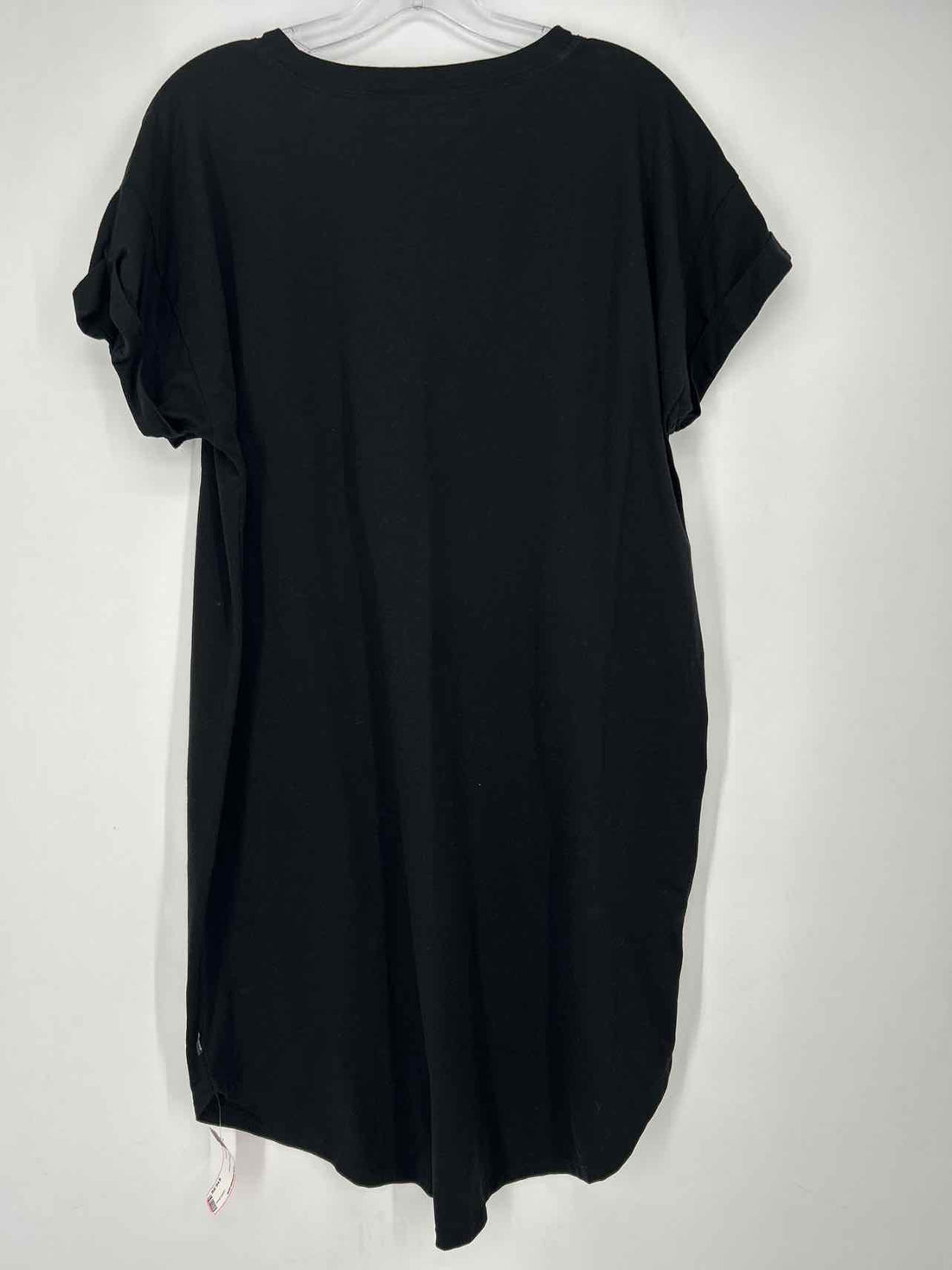 Eddie Bauer Size L Black Short Sleeve Dress