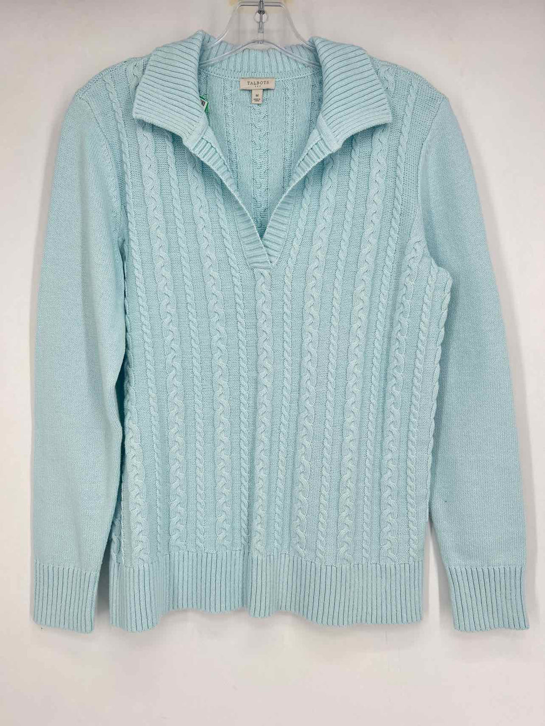 Talbots Size M Light Blue Sweater