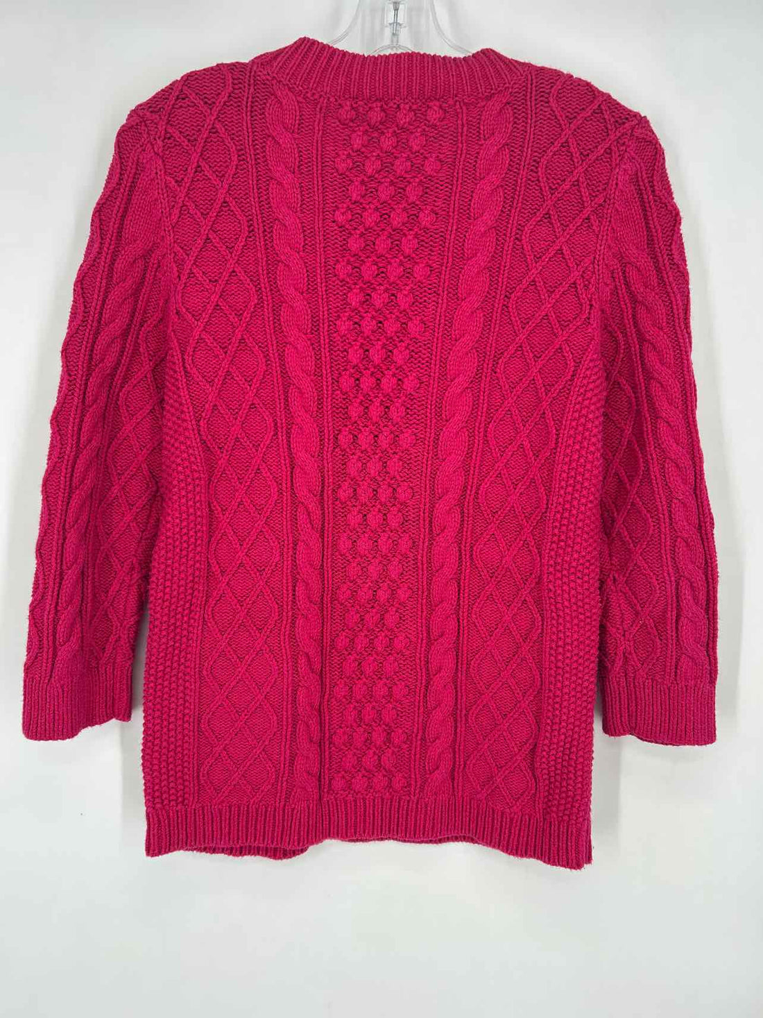 Talbots Size M Fuschia Sweater