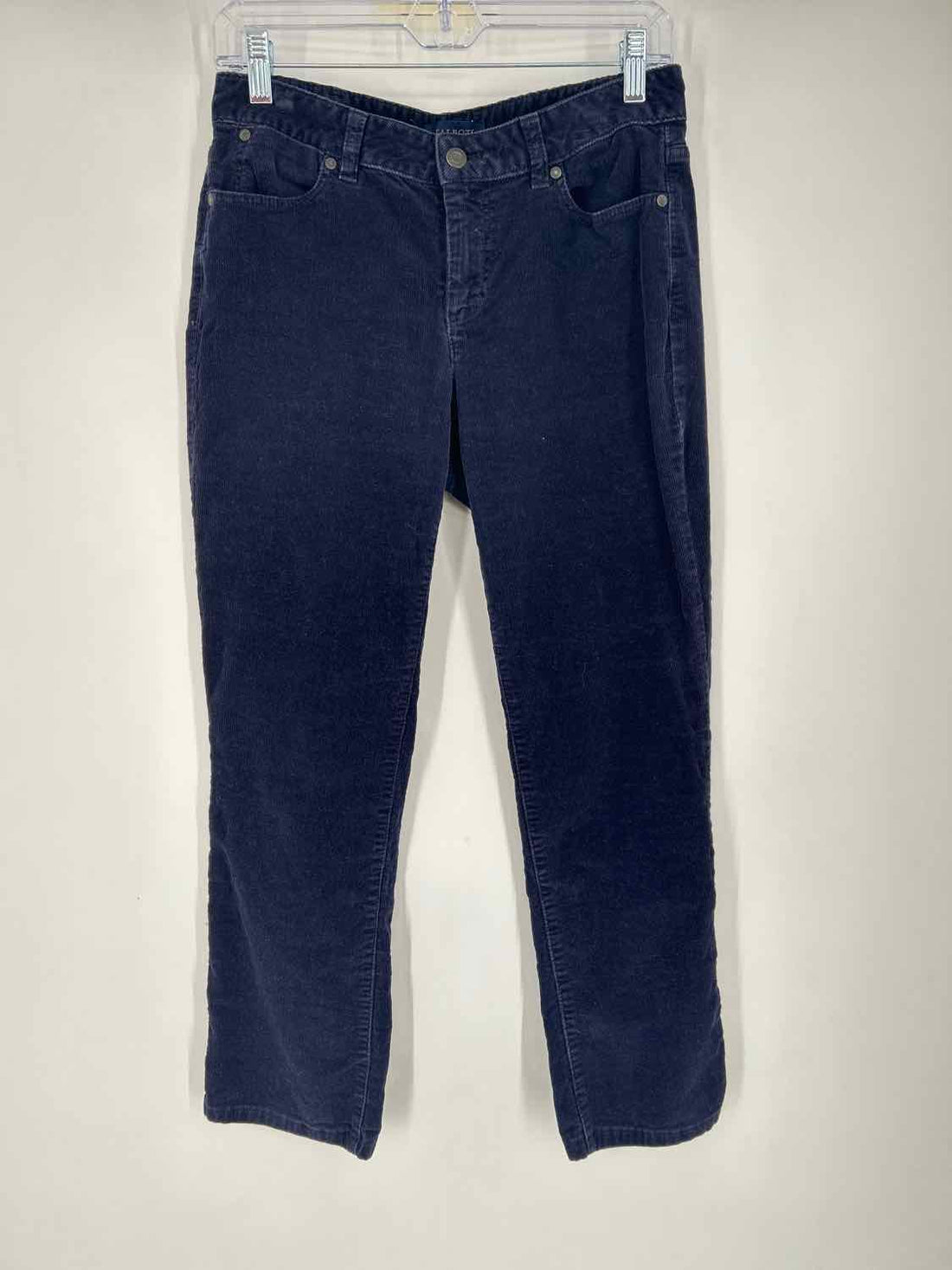 Talbots Size 8P Navy Corduroy Pants
