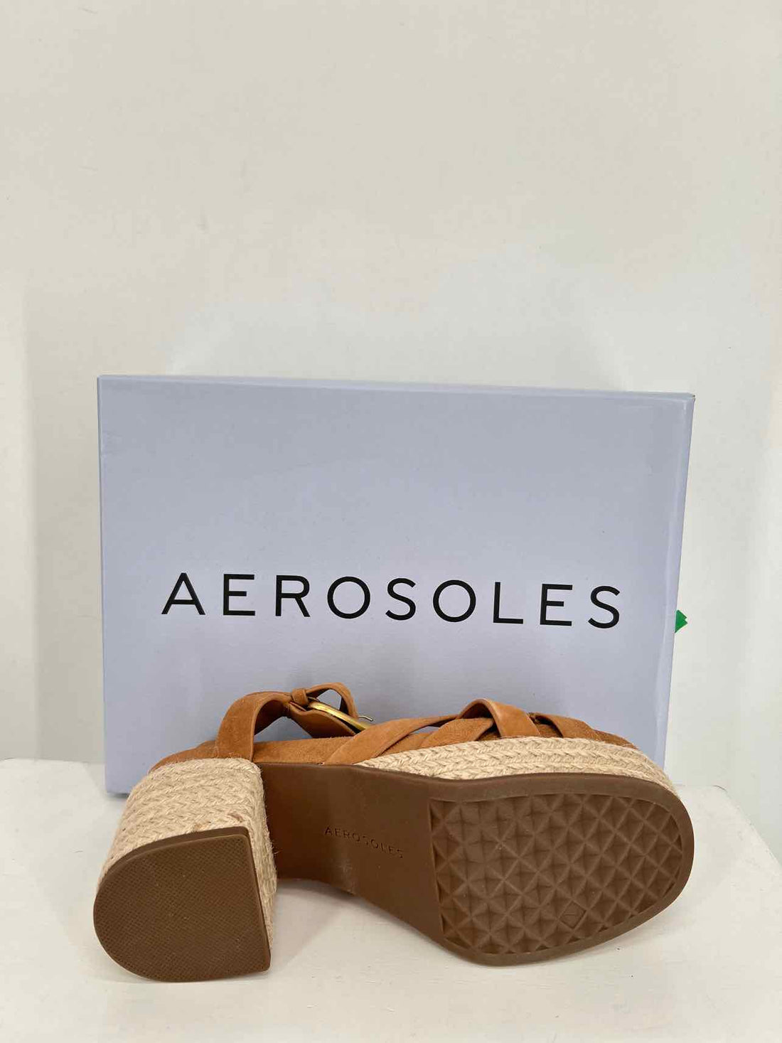 Aerosoles Women Size 7 Camel New In Box Espadrilles Sandals