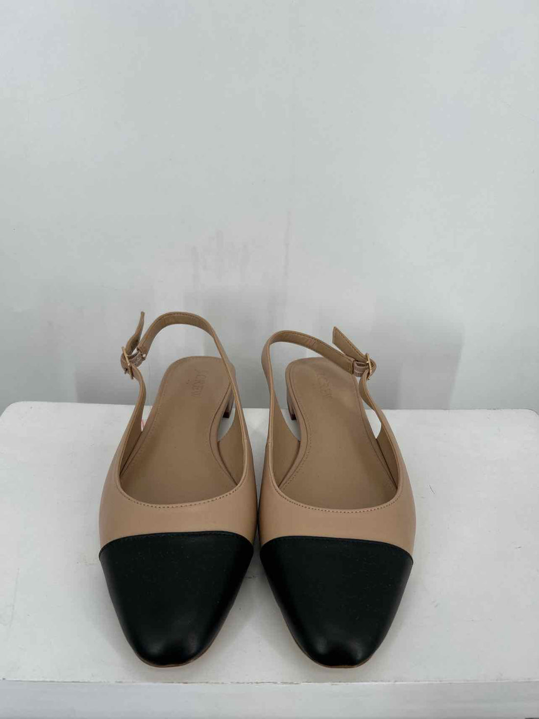J Crew Women Size 9 Beige & Black Flats