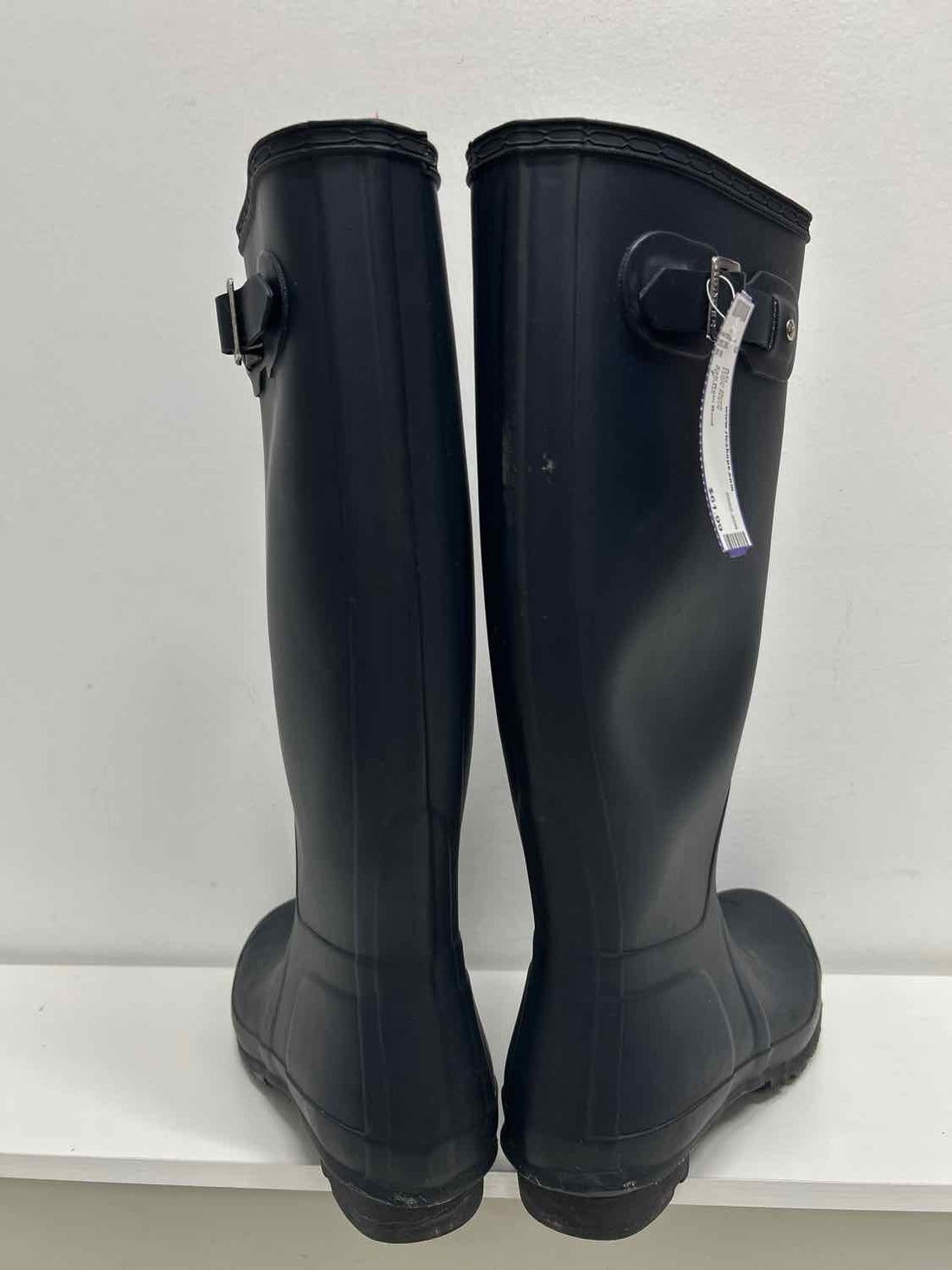 Hunter Women Size 7 Dark Navy Rain Boot