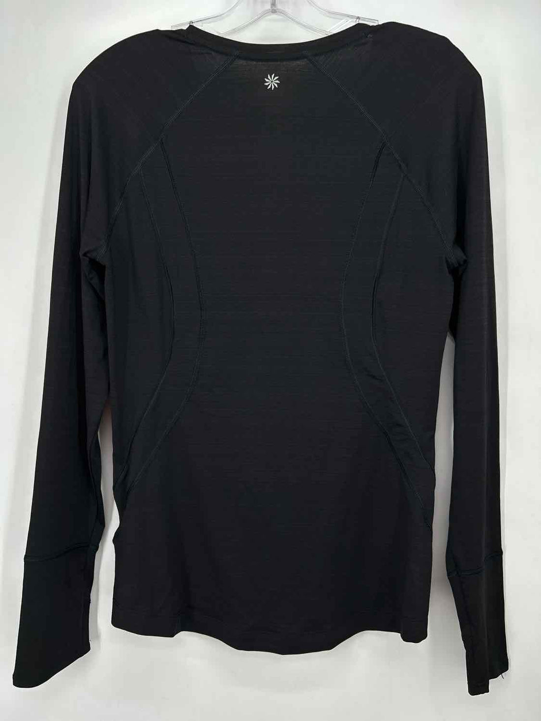 Athleta Size S Black Long Sleeve Active Tops