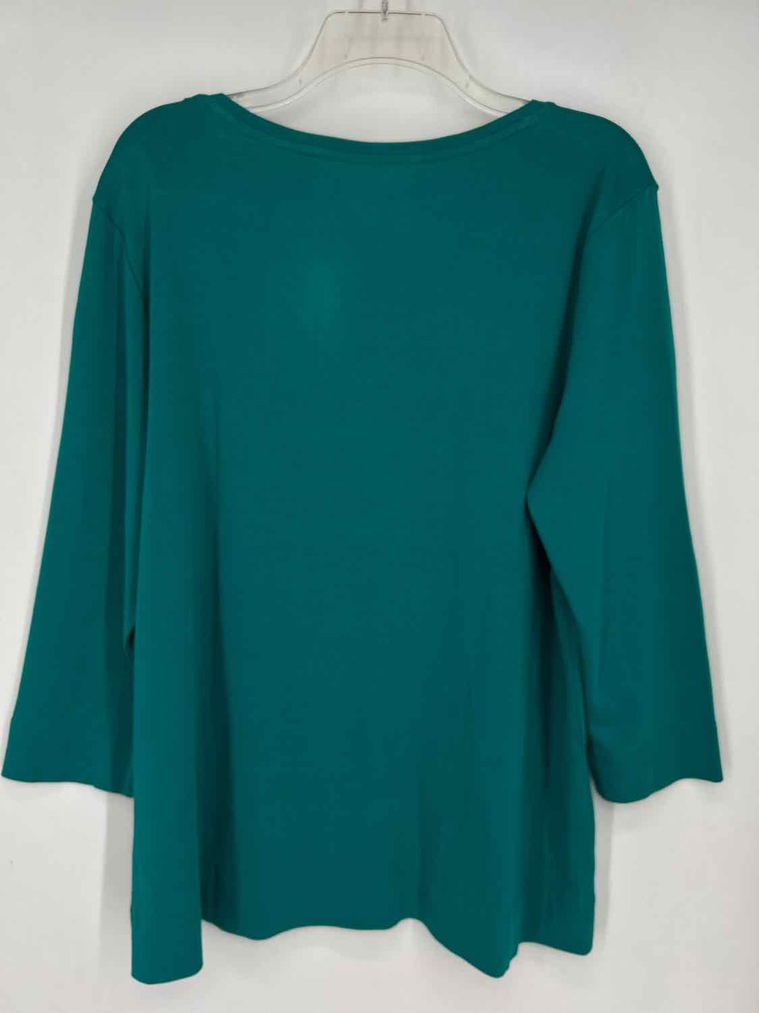 Chicos Size 3(XL) Teal Long Sleeve