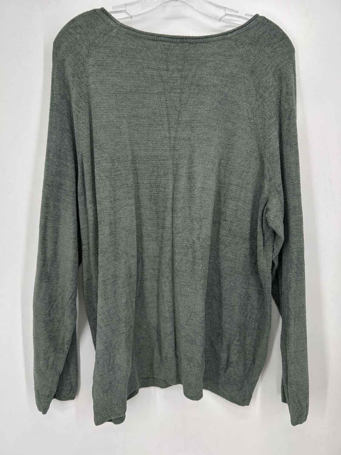 Barefoot Dreams Size 2X Green Sweater