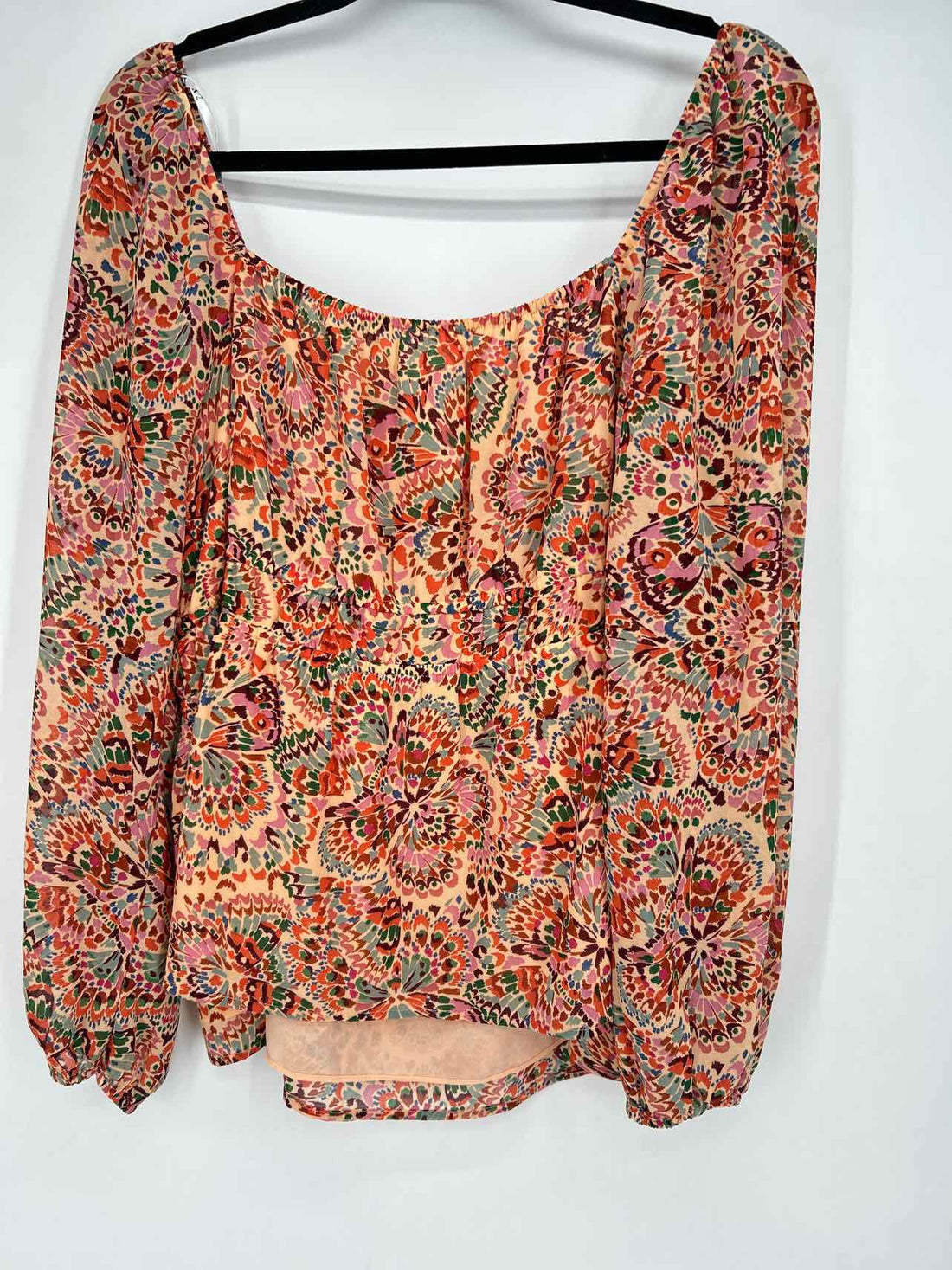 DR2 Size XXL Blush Print NWT Top/Blouse